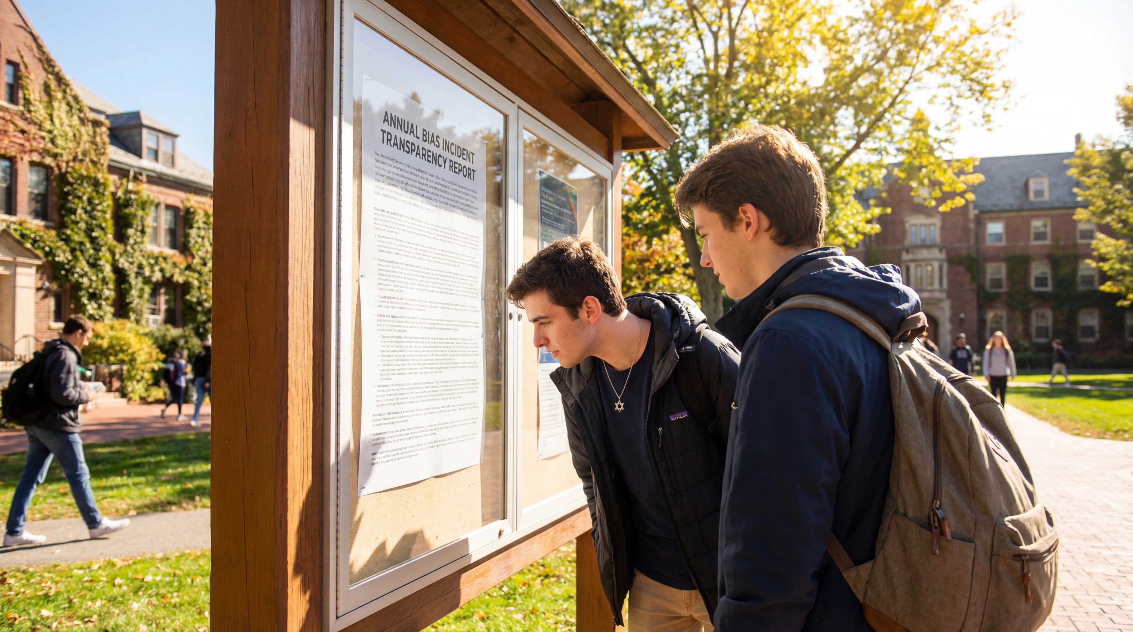 Expose antisemitism on campus