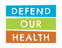 Defend Our Health logo